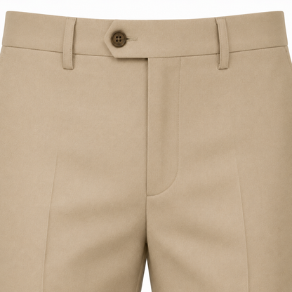 Tailored Beige Trousers | Jeanni Kabhon