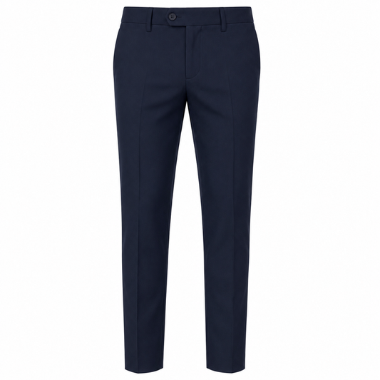 Tailored Navy Trousers | Jeanni Kabhon