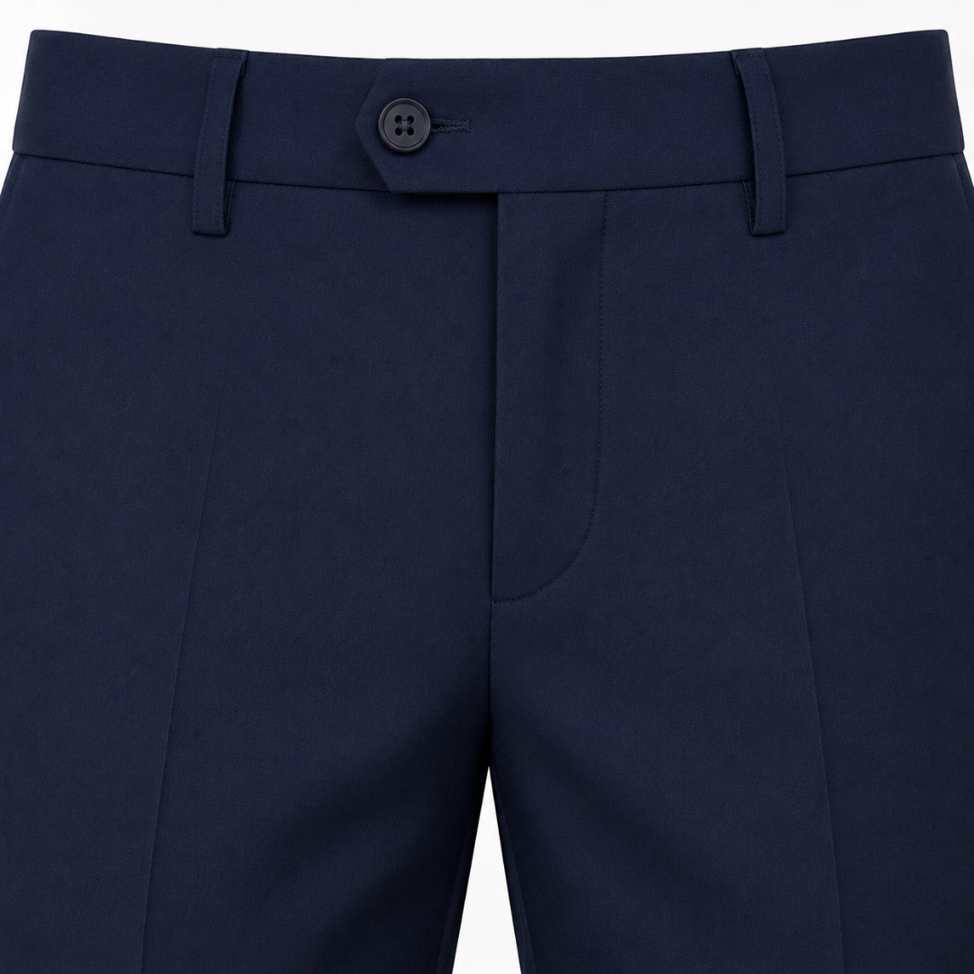 Tailored Navy Trousers | Jeanni Kabhon