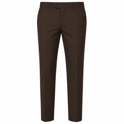 Tailored Brown Trousers | Jeanni Kabhon