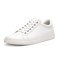 Premium White Leather Smart Trainers | Jeanni Kabhon